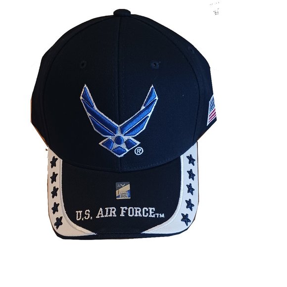 Top Level Accessories Us Air Force Hat With Wings Poshmark